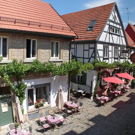 Weinhotel Oechsle & Brix Sommerhausen Dış mekan fotoğraf
